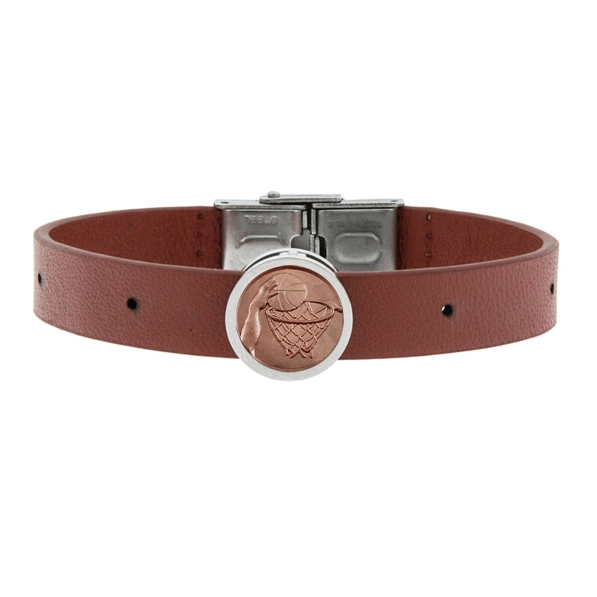 Men’s Bracelet Talent Jewels TJA-1-02-02-4-2 Brown
