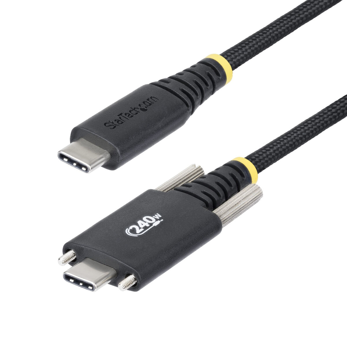 USB Cable Startech S2CEPR3M-USBSL-CABLE Black 3 m