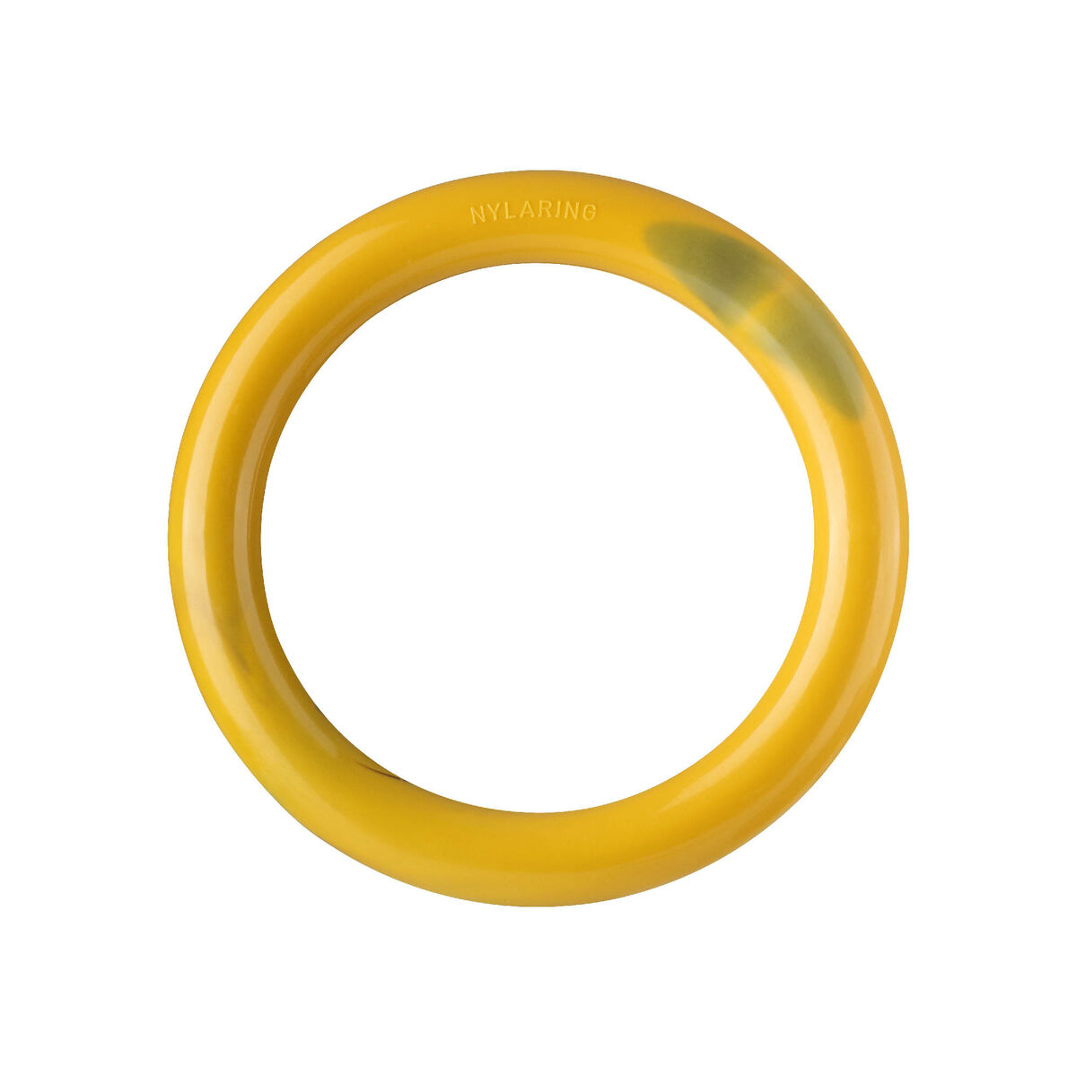 Dog chewing toy Nylabone Ring Yellow Hamburger L