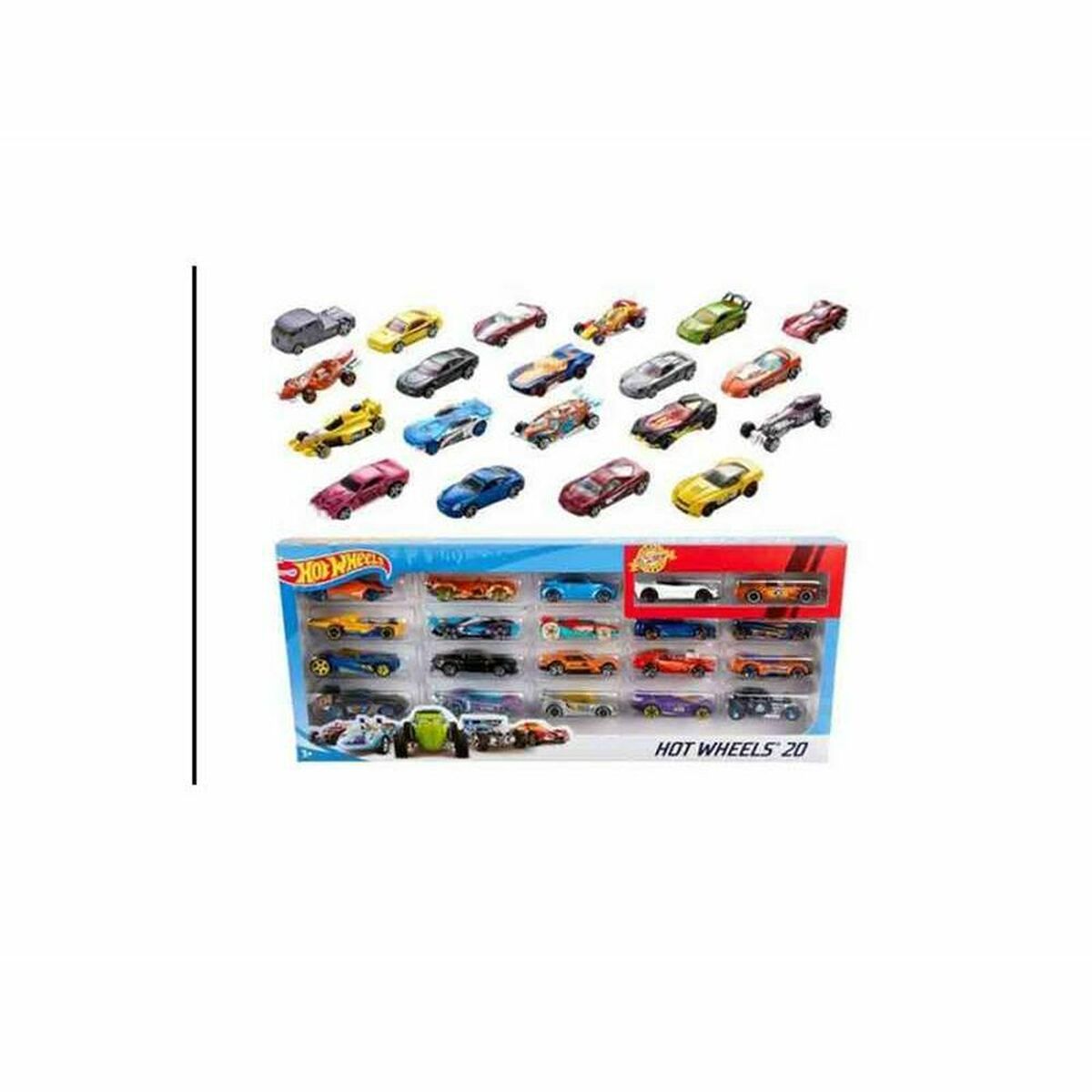 Vehicle Playset Hot Wheels H7045 20 Units