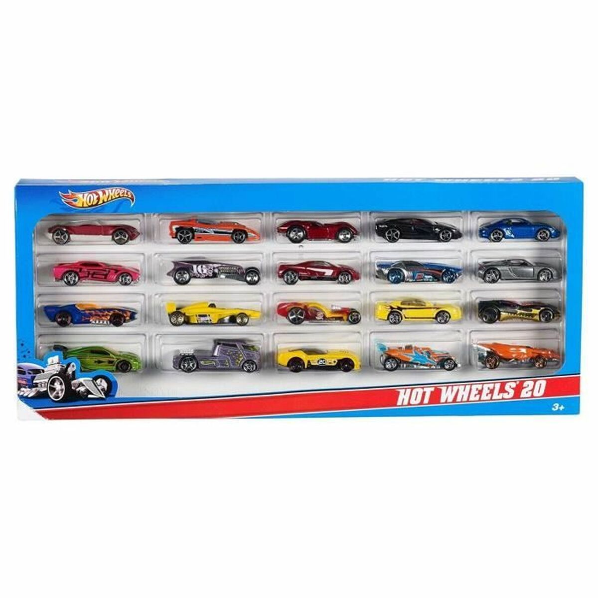 Vehicle Playset Hot Wheels H7045 20 Units