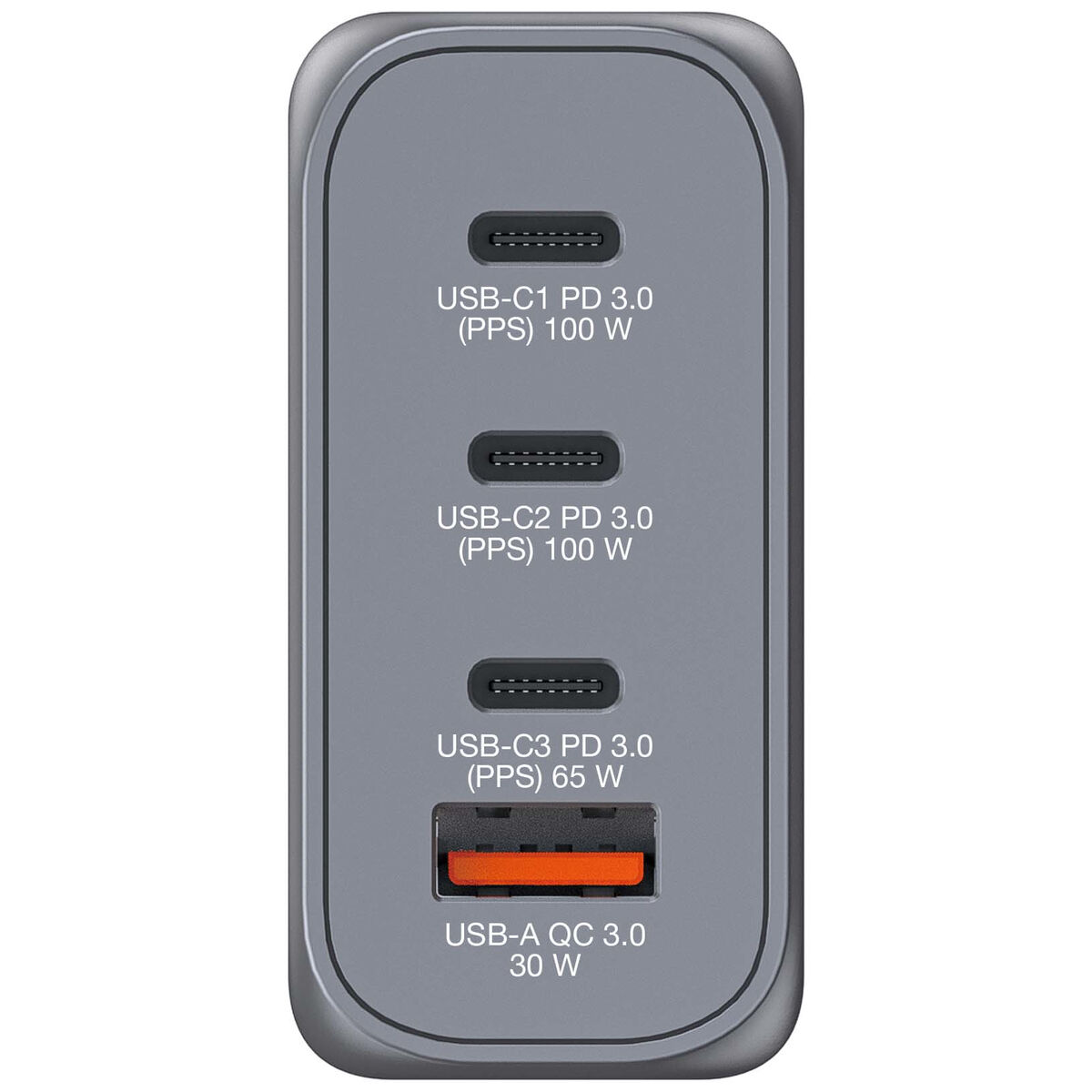 Wall Charger Verbatim GNC-100 100 W Grey