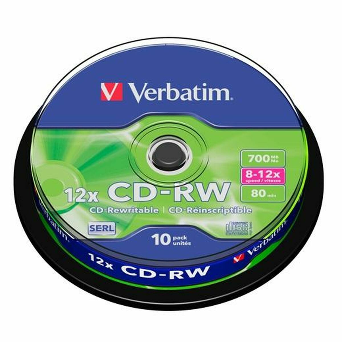 CD-RW Verbatim 43480 CD-RW Verbatim 43480