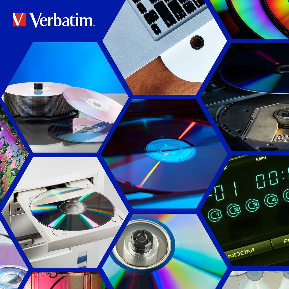 CD/DVD Reader Verbatim 43734 (50 Units)