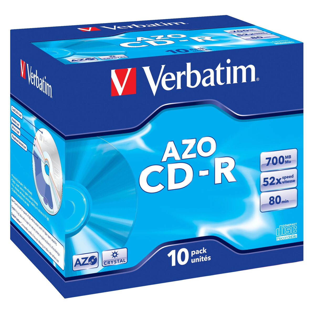 CD-R Verbatim 43327 700 MB CD-R Verbatim 43327 700 MB