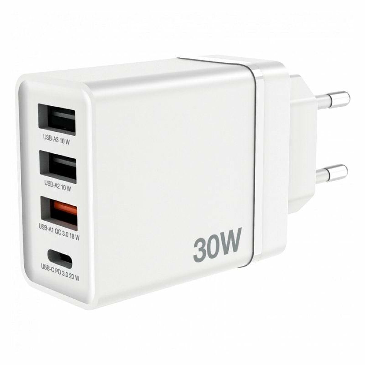 Wall Charger Verbatim CHR-30EU2 30 W Wall Charger Verbatim CHR-30EU2 30 W