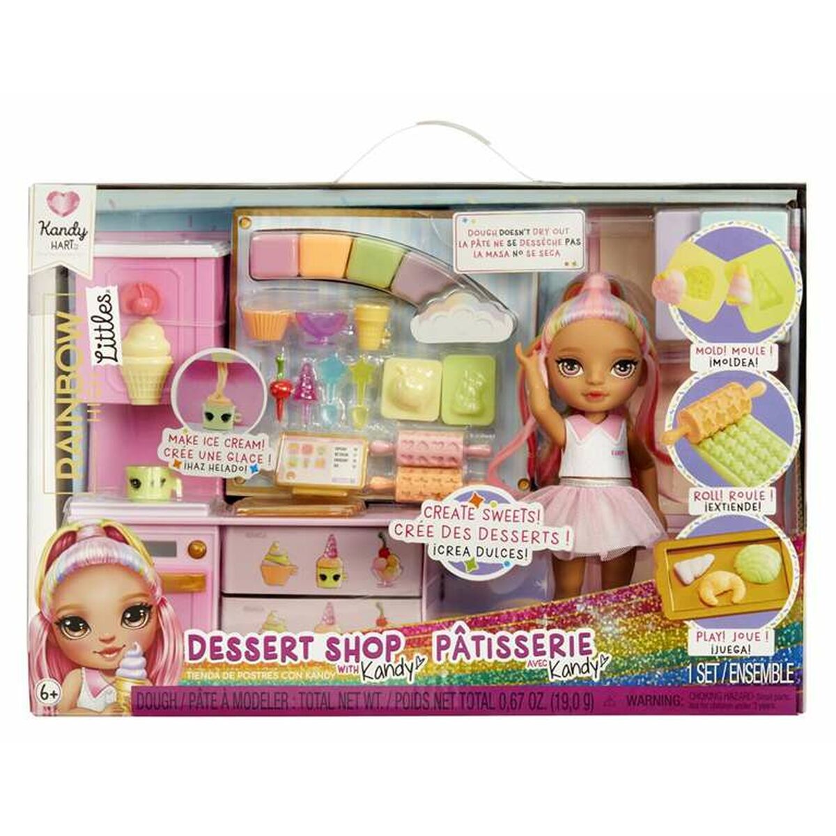 Doll MGA Rainbow High Little Dessert 20,3 x 29,20 x 13,46 cm Doll MGA Rainbow High Little Dessert 20,3 x 29,20 x 13,46 cm