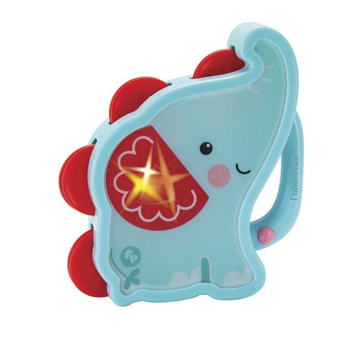 Musical Toy Fisher-Price Plastic Interactive Tambourine Musical Toy Fisher-Price Plastic Interactive Tambourine