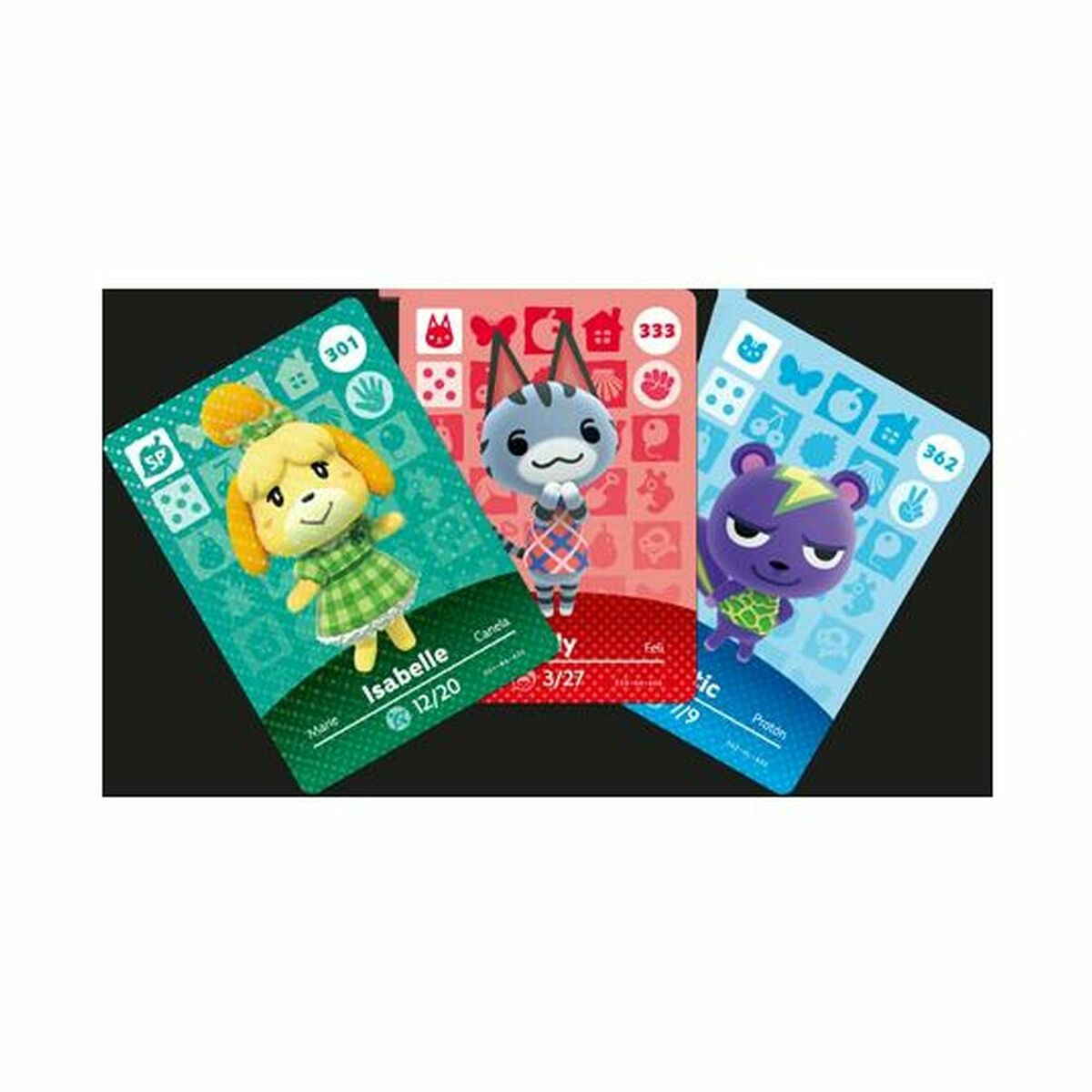 Interactive Toy Nintendo amiibo Animal Crossing Cards – Series 4 Pack 3 Pieces 3 Units Interactive Toy Nintendo amiibo Animal Crossing Cards – Series 4 Pack 3 Pieces 3 Units