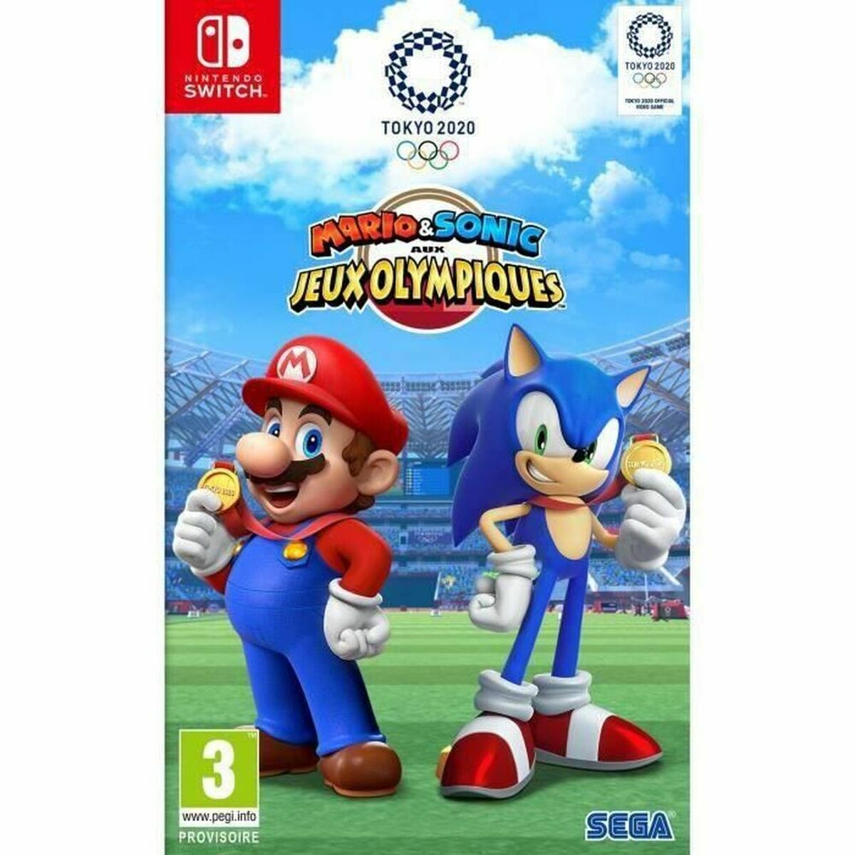 Video game for Switch Nintendo Mario & Sonic Game at the Tokyo 2020 Olympic Games Video game for Switch Nintendo Mario & Sonic Game at the Tokyo 2020 Olympic Games