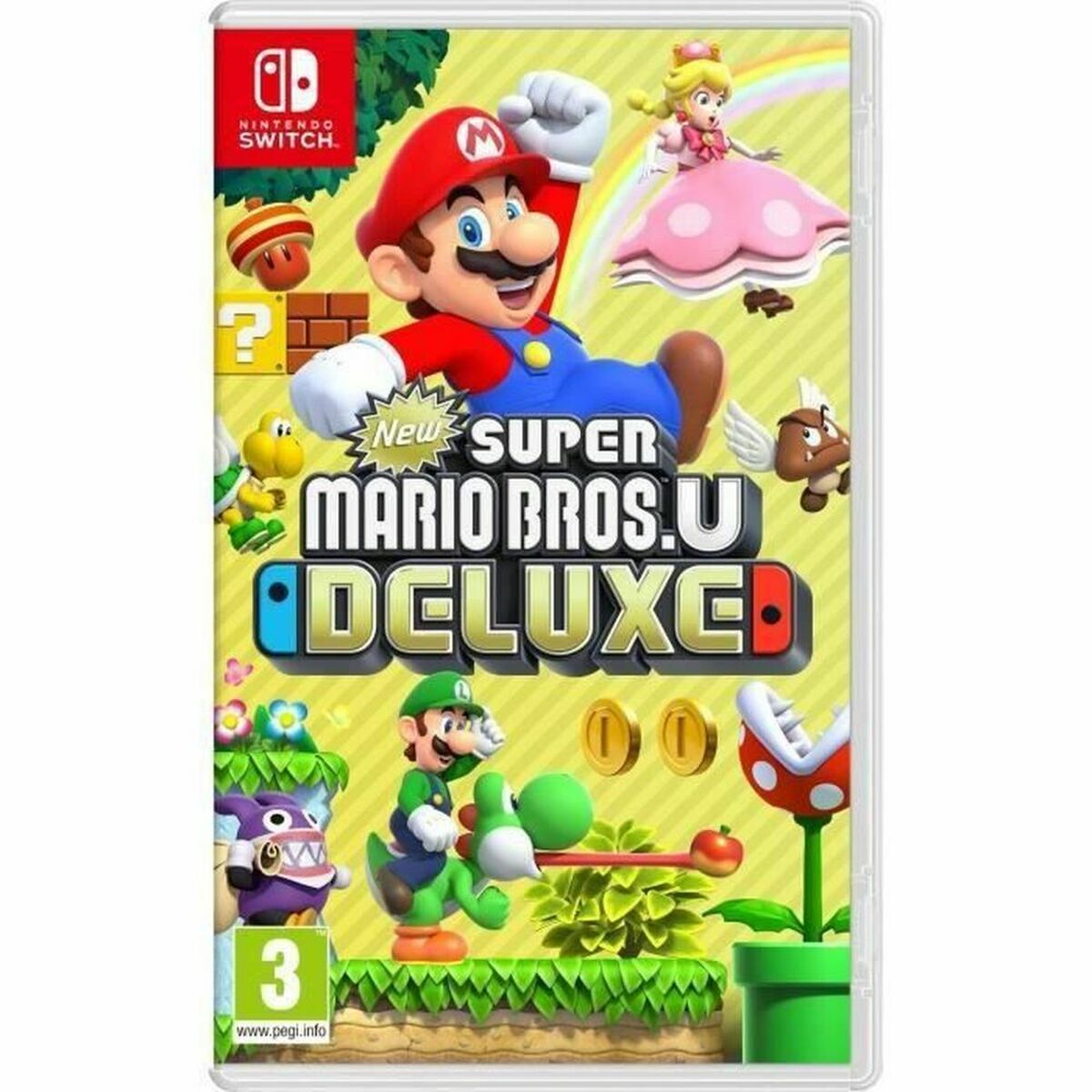 Video game for Switch Nintendo New Super Mario Bros U Deluxe Video game for Switch Nintendo New Super Mario Bros U Deluxe