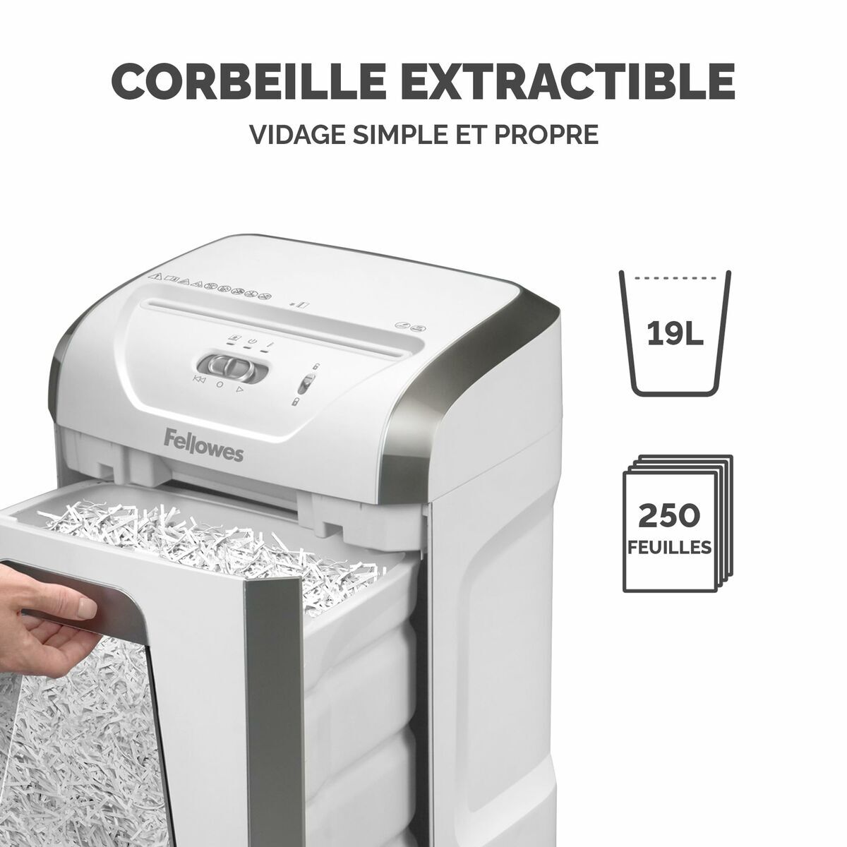 Paper Shredder Fellowes 100017466 19 L