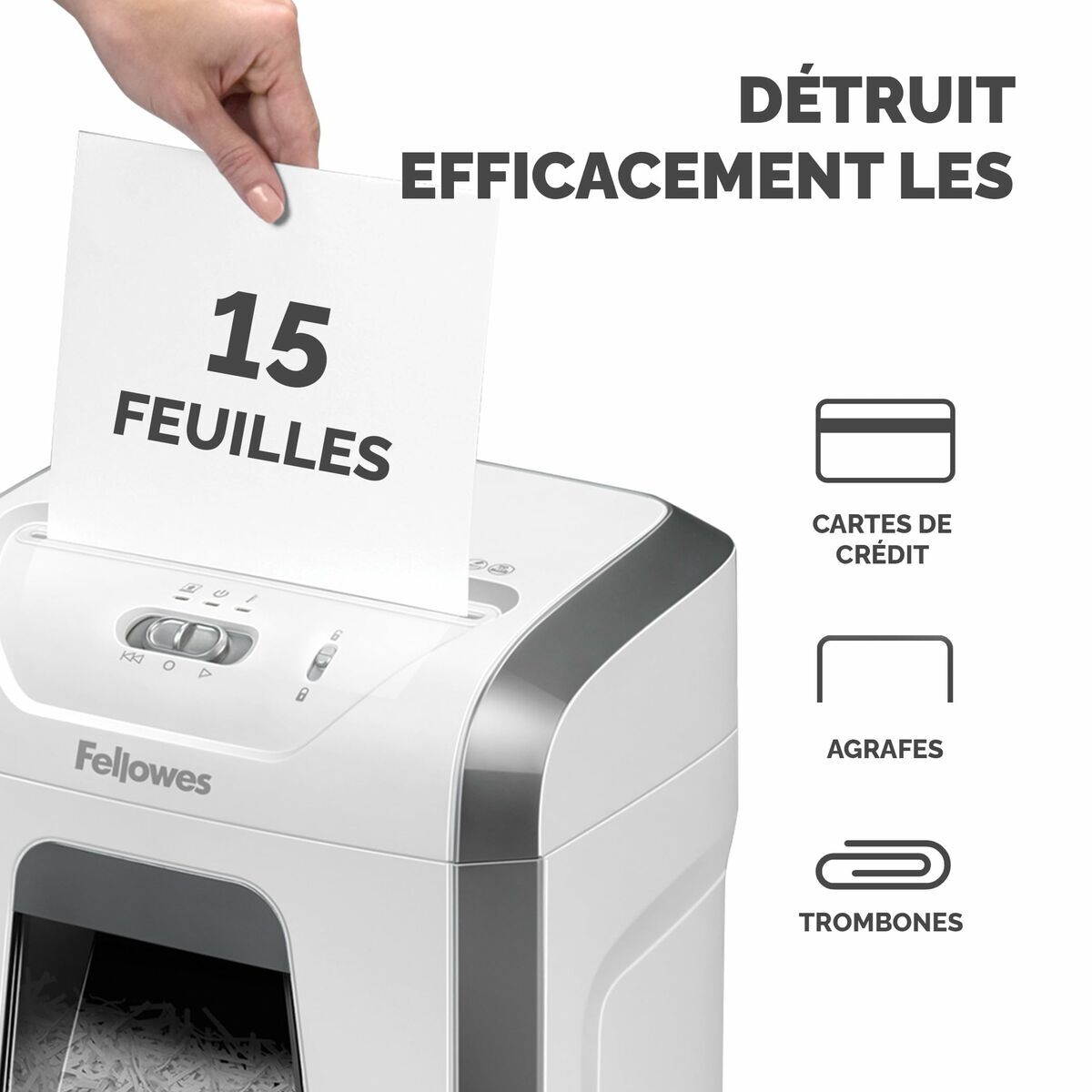 Paper Shredder Fellowes 100017466 19 L