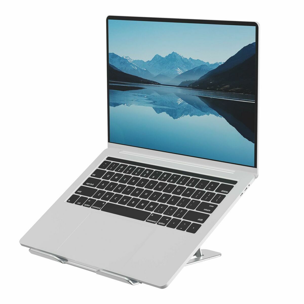 Folding and Adjustable Laptop Stand Fellowes Alumia