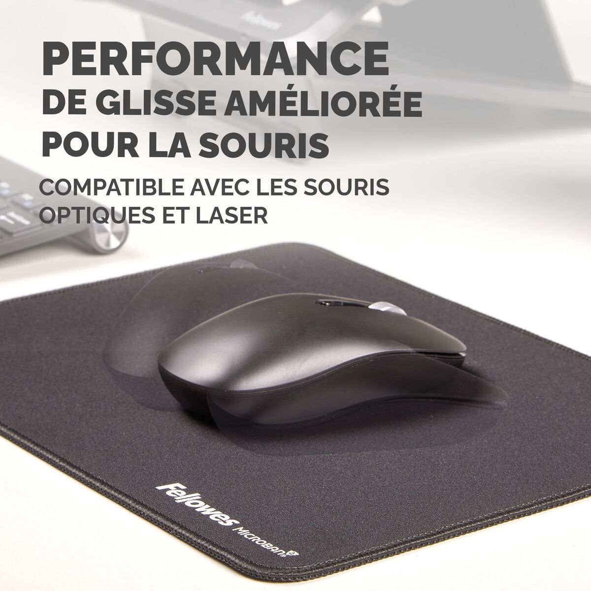 Mouse Mat Fellowes 100138995 Black