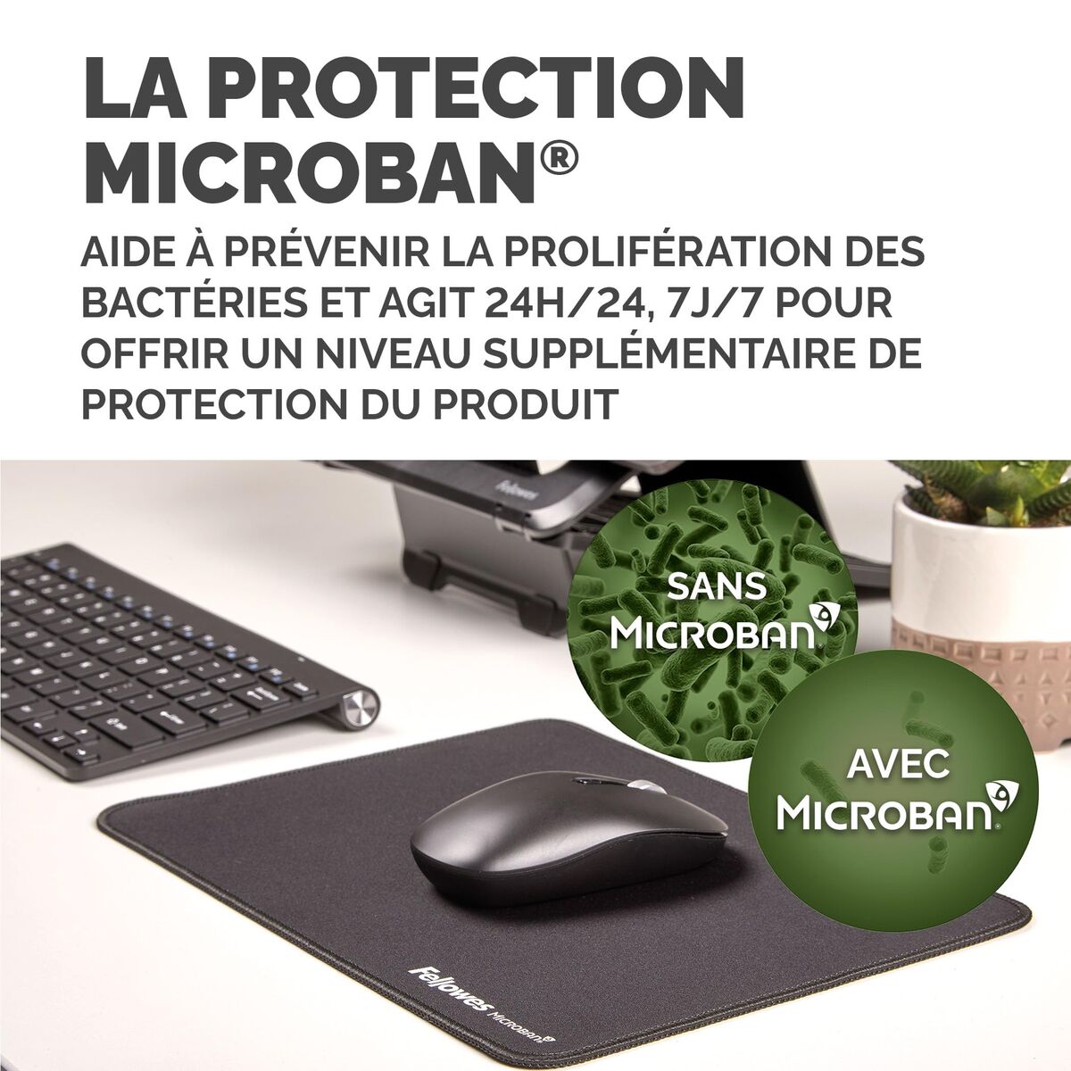 Mouse Mat Fellowes 100138995 Black