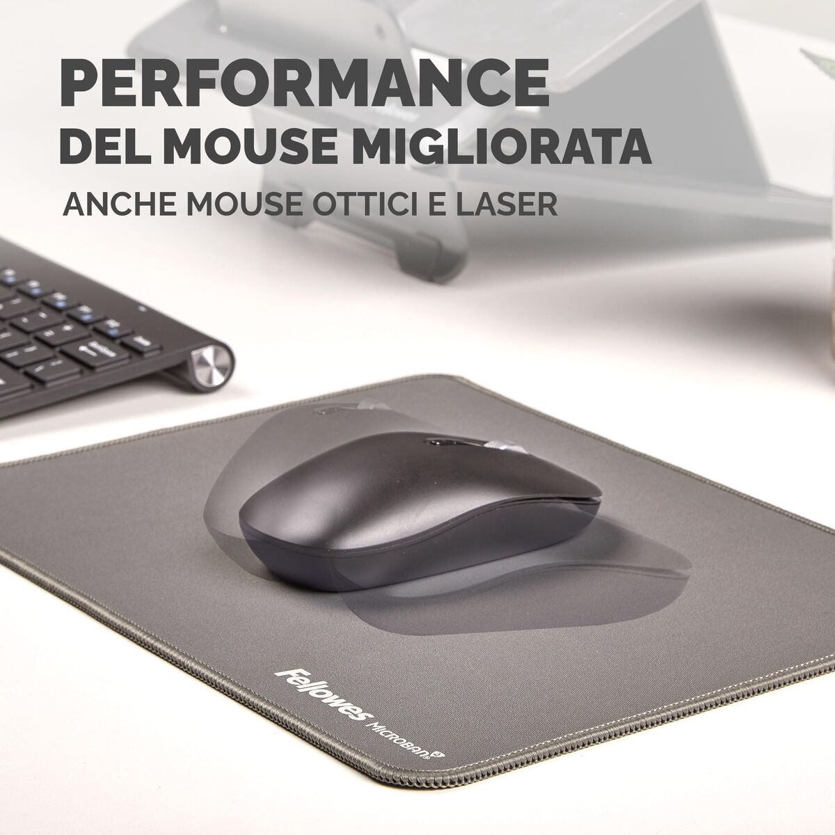 Mouse Mat Fellowes 100139316 Grey