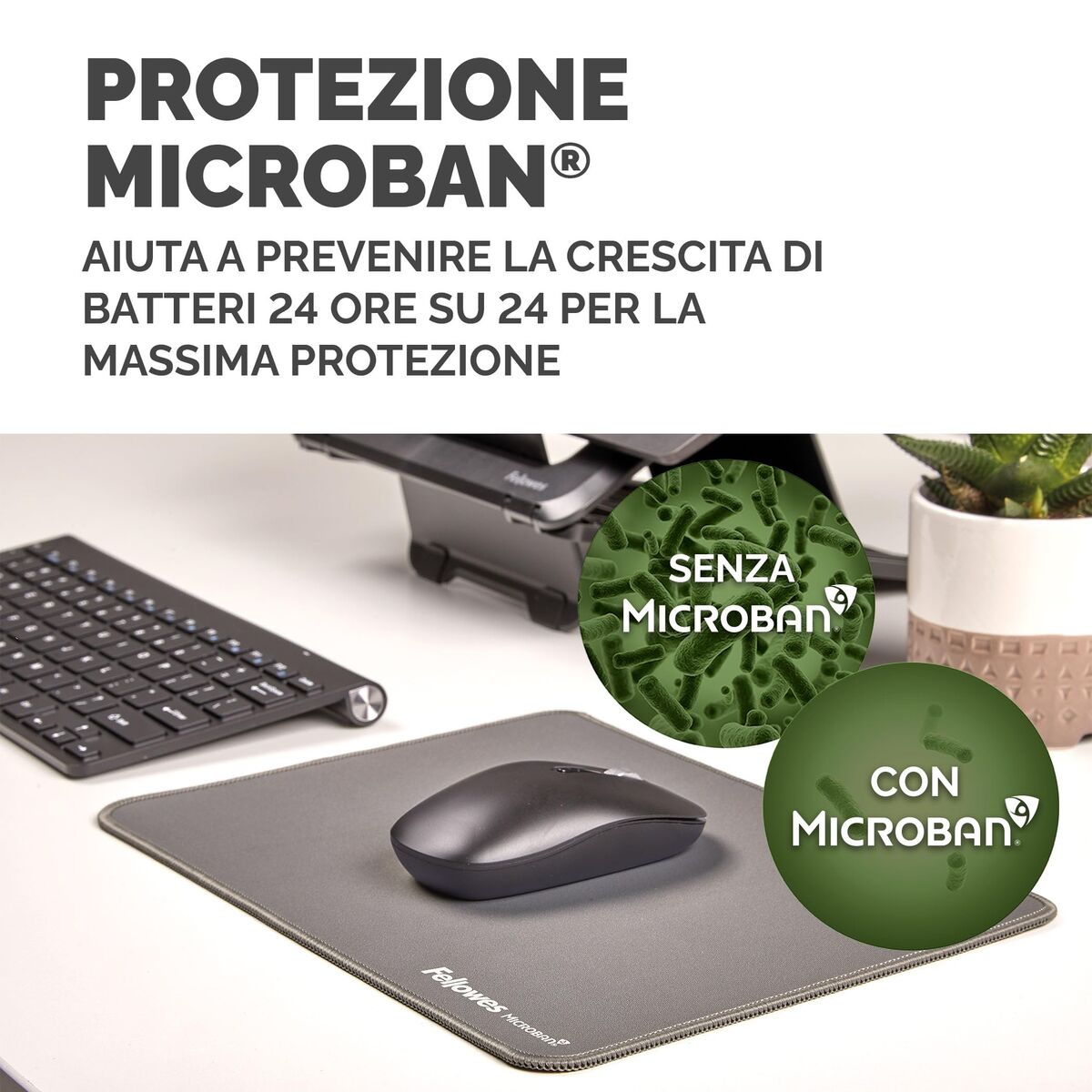 Mouse Mat Fellowes 100139316 Grey