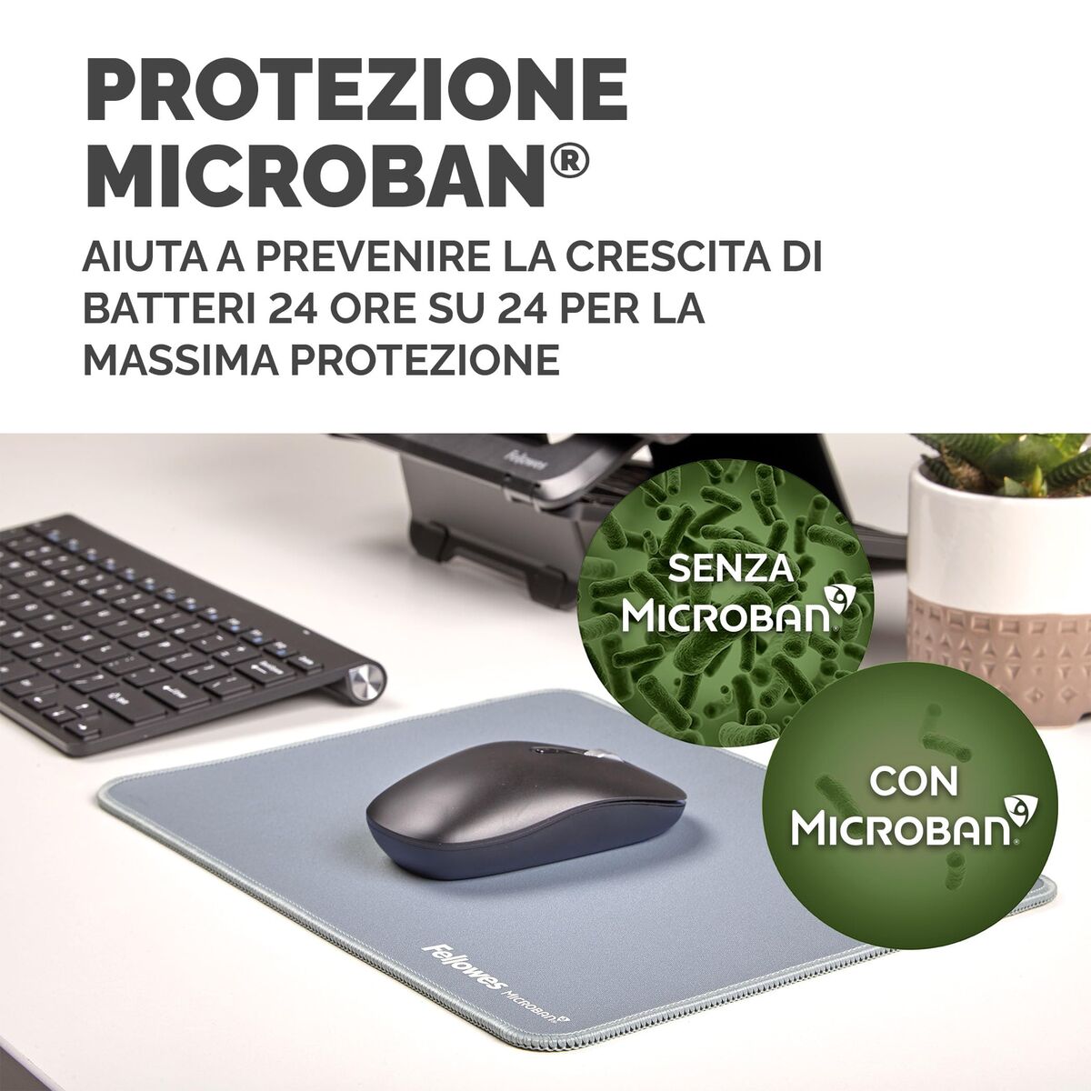 Mouse Mat Fellowes 100139317 Blue