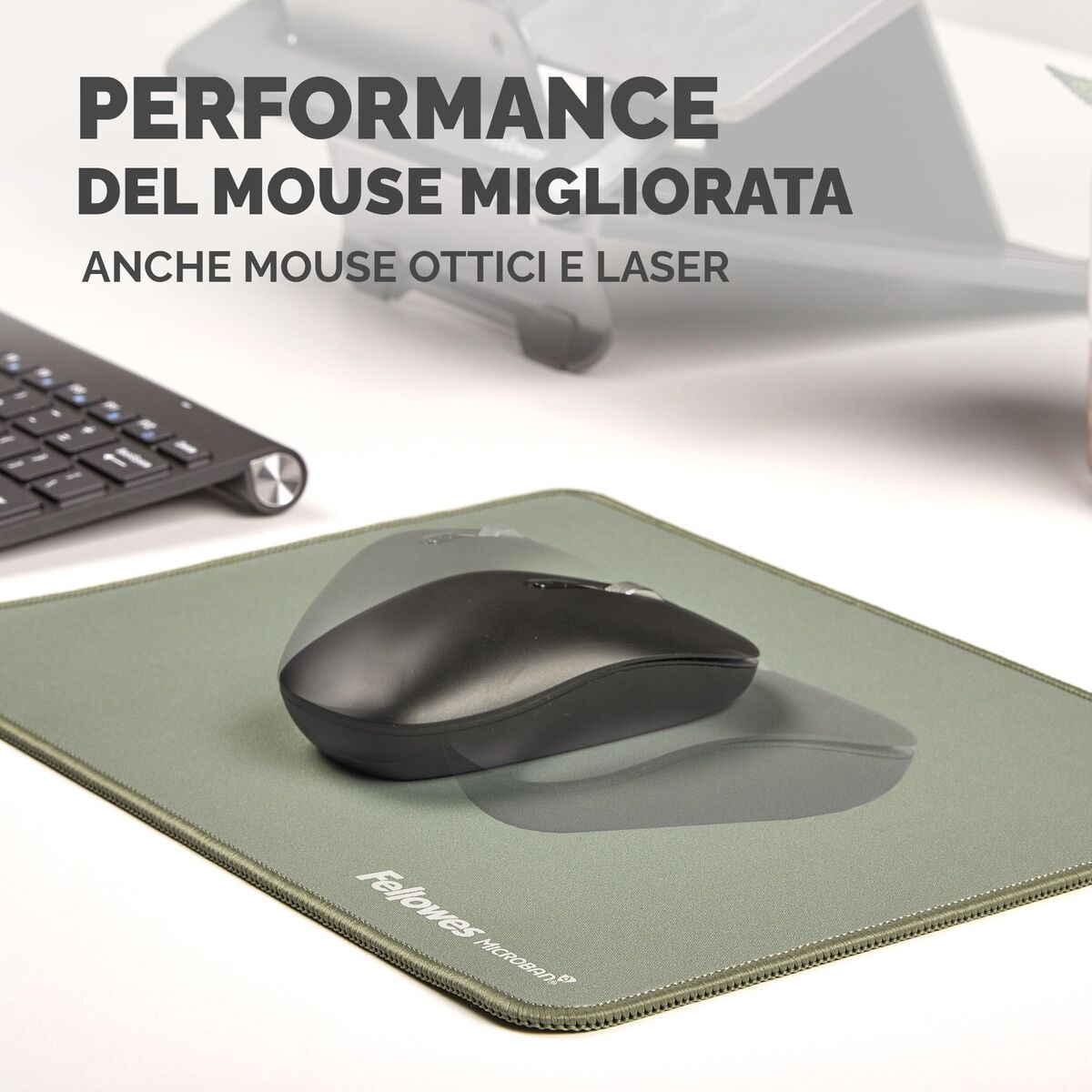 Mouse Mat Fellowes 100139318 Green