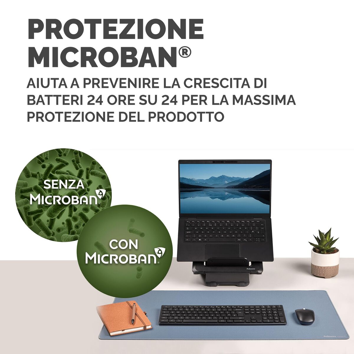 Mouse Mat Fellowes 100139322 Blue