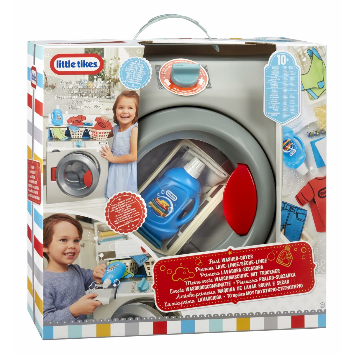 Toy washing machine MGA 29 x 39,4 x 52,3 cm Interactive Toy washing machine MGA 29 x 39,4 x 52,3 cm Interactive
