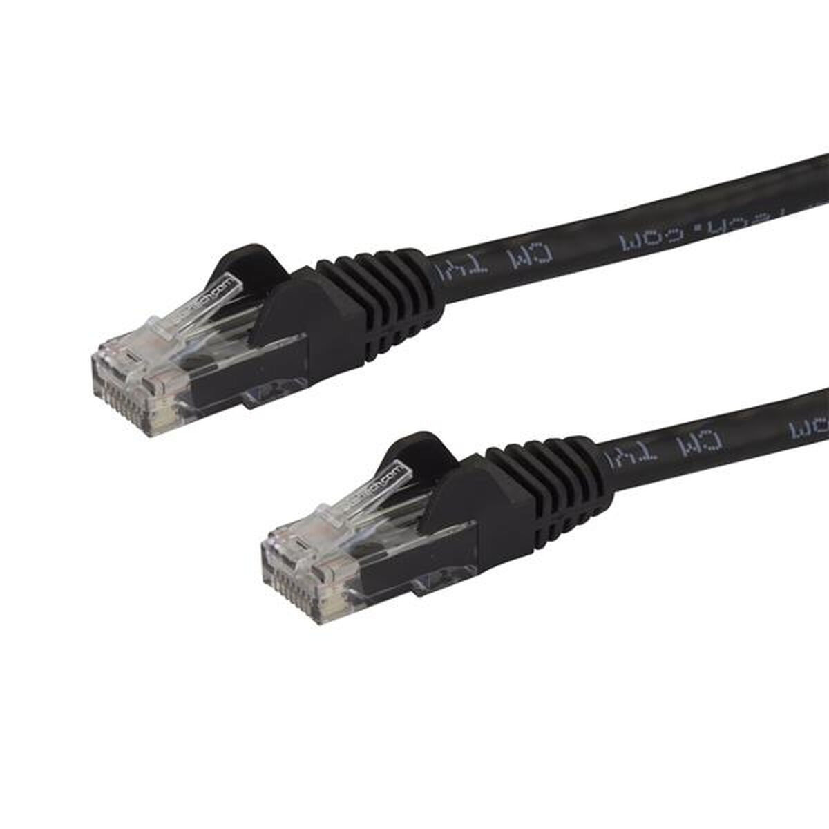 UTP Category 6 Rigid Network Cable Startech Cable de Red Cat6 con Conectores Snagless RJ45 – 30,4m Negro Black UTP Category 6 Rigid Network Cable Startech Cable de Red Cat6 con Conectores Snagless RJ45 – 30,4m Negro Black