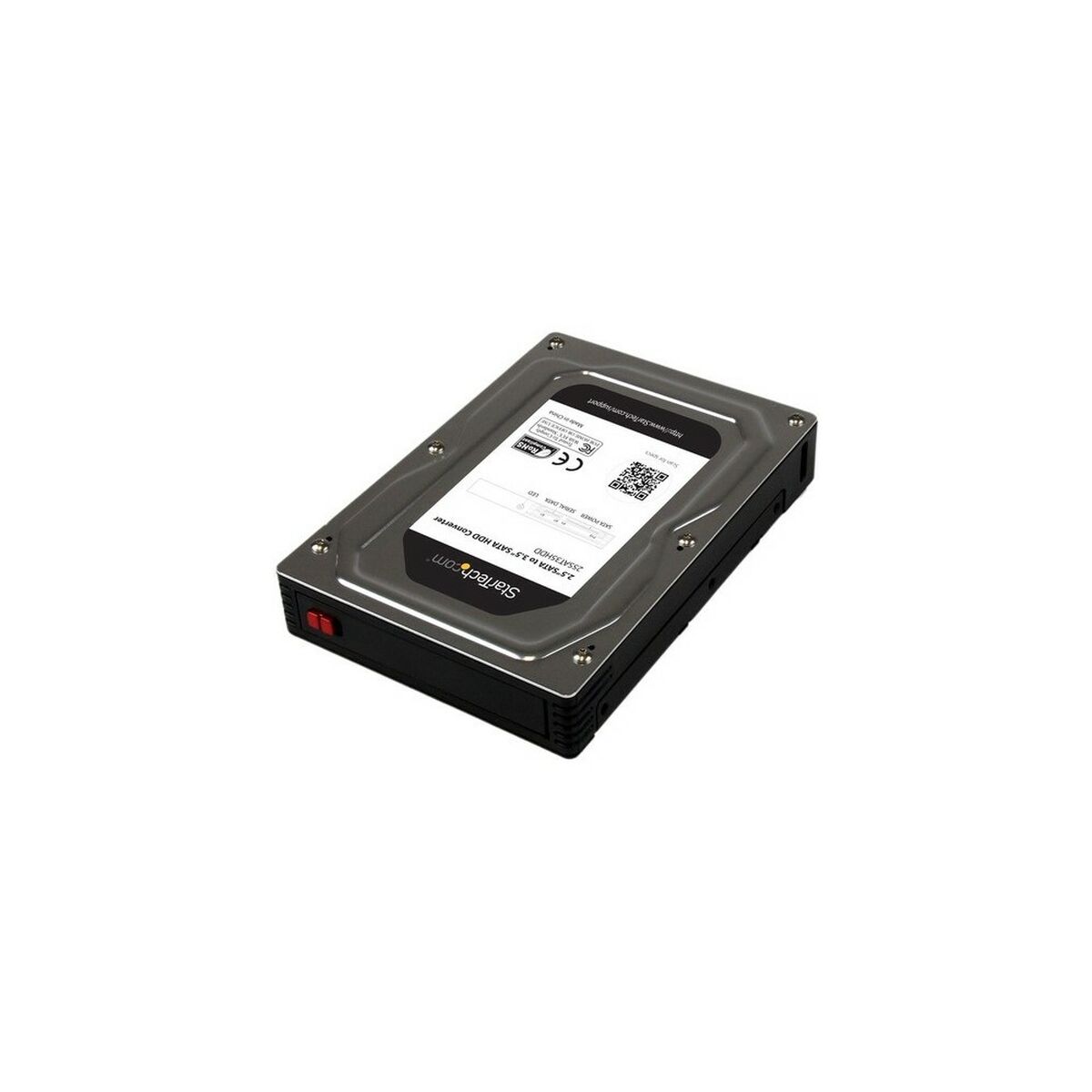 Housing for Hard Disk Startech 25SAT35HDD 2,5″ Black Housing for Hard Disk Startech 25SAT35HDD 2,5″ Black