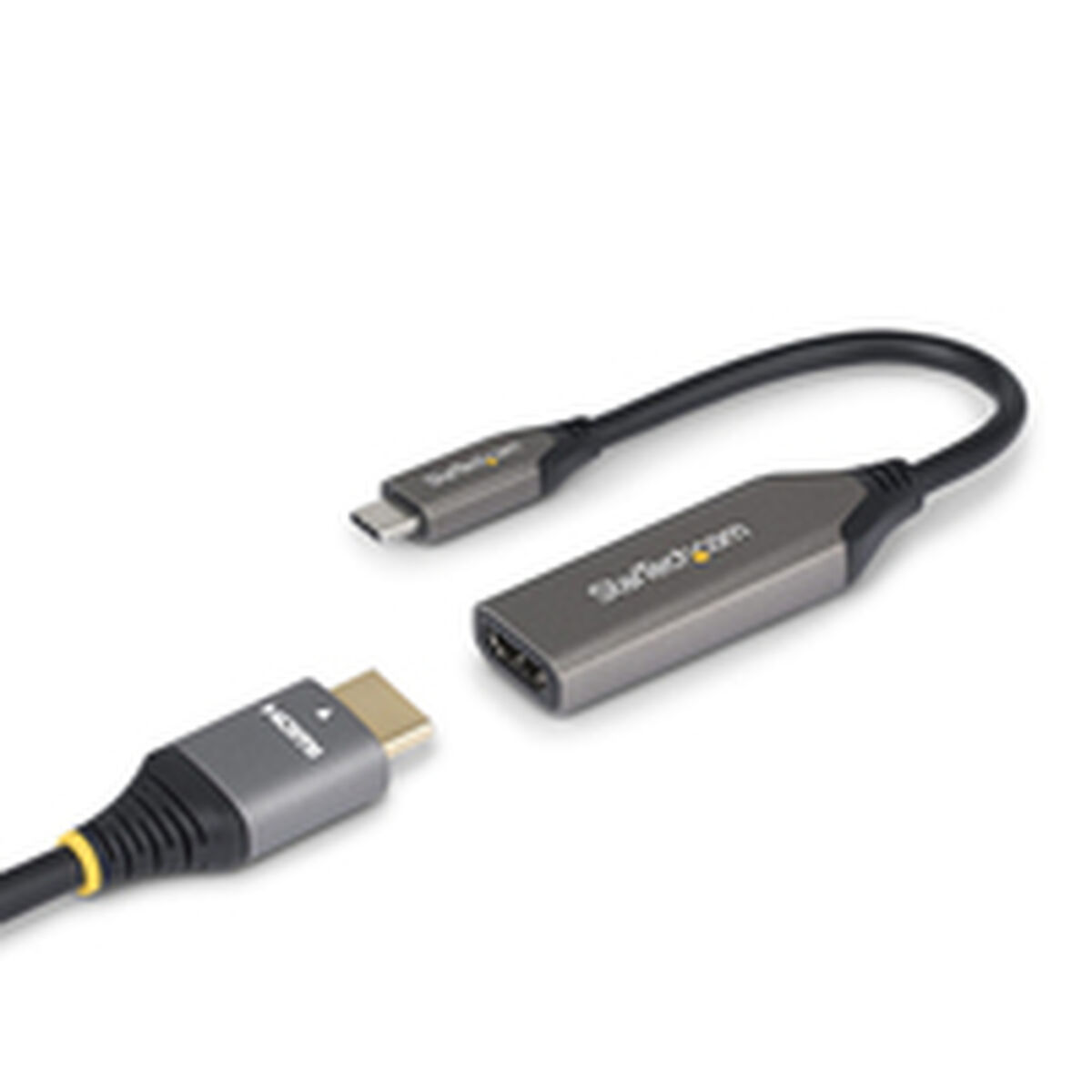 USB Cable Startech 112B-USBC-HDMI21 Grey 20 cm