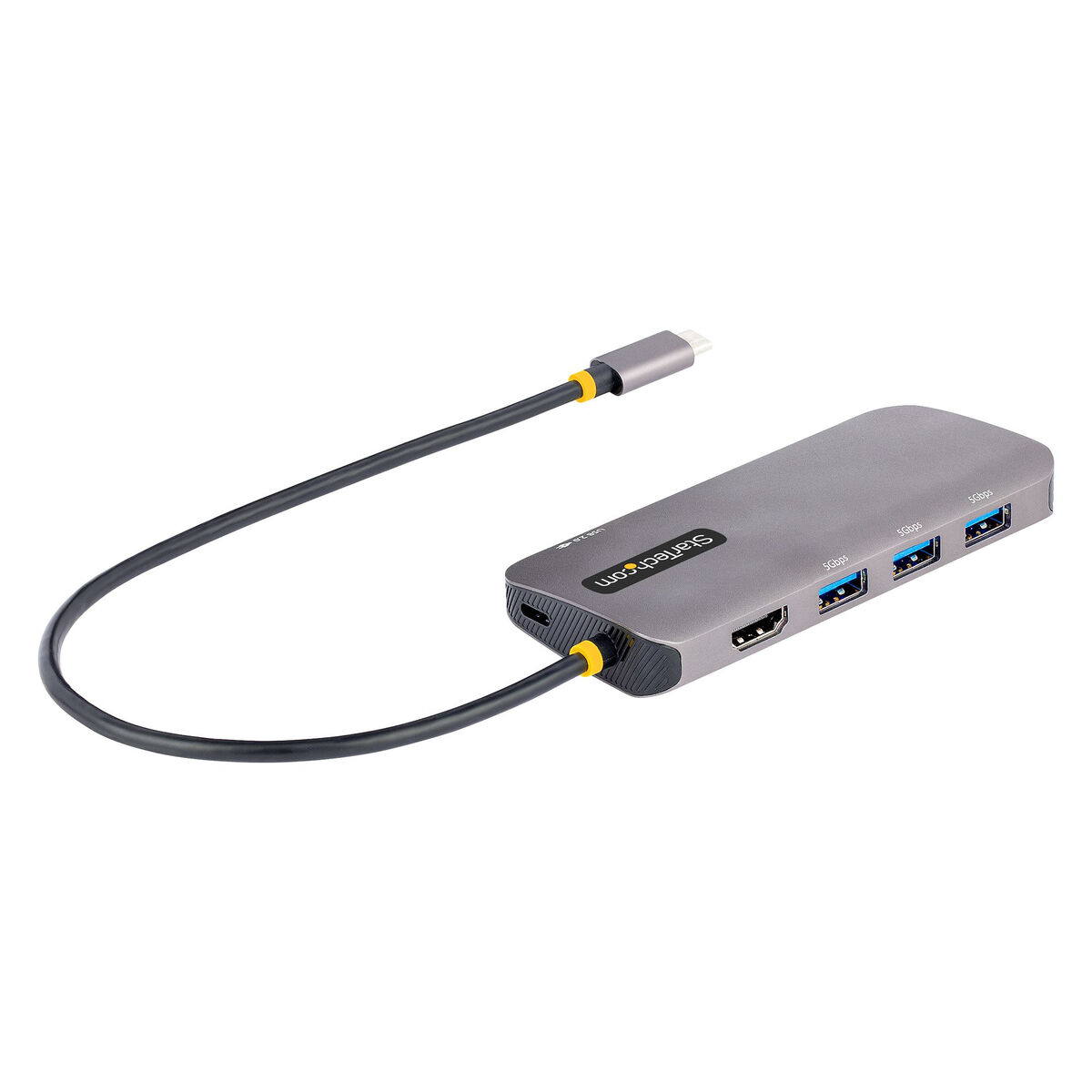 USB Hub Startech 127B-USBC-MULTIPORT Grey USB Hub Startech 127B-USBC-MULTIPORT Grey