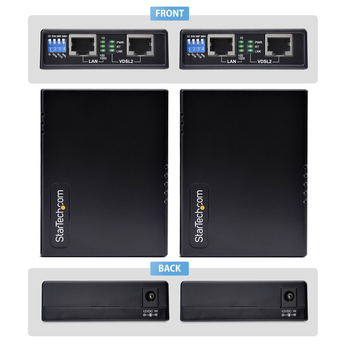 MultiMode SFP Fibre Module Startech VDSL-LAN-EXTENDER-EU