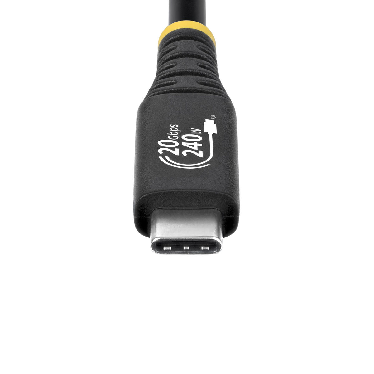 USB Cable Startech CC2M20GUSB4TP Black 2 m