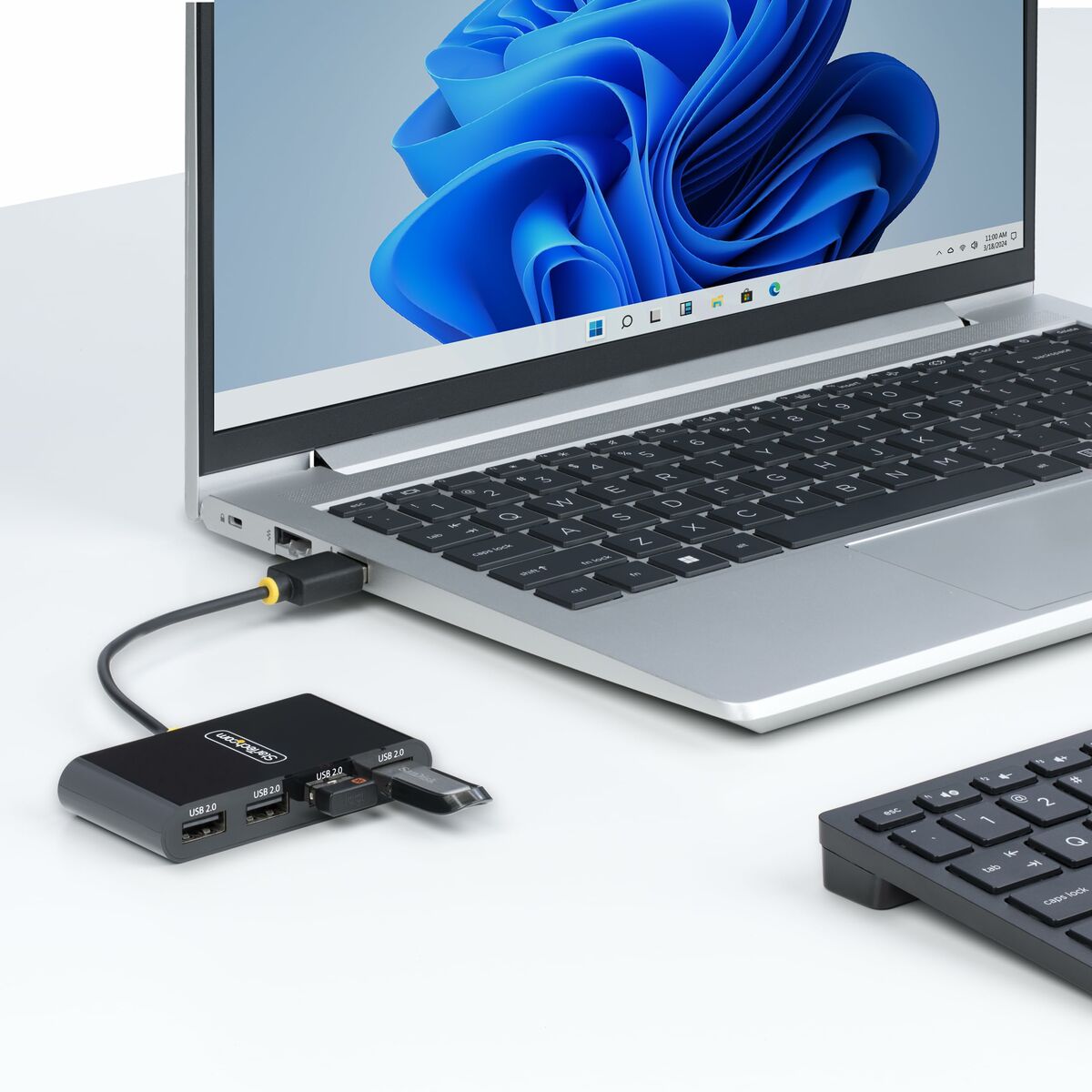 USB Cable Startech ST4200MINI2-USB-HUB Black