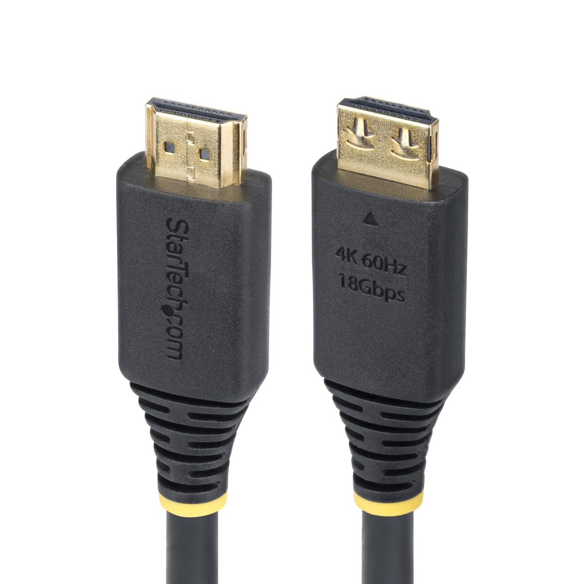 HDMI Cable Startech HDMI2-CABLE-GRIP-1M Black 1 m