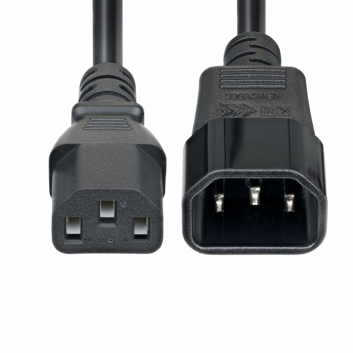 Current Adaptor Startech PXTC13C141415FEU Black C13 C14