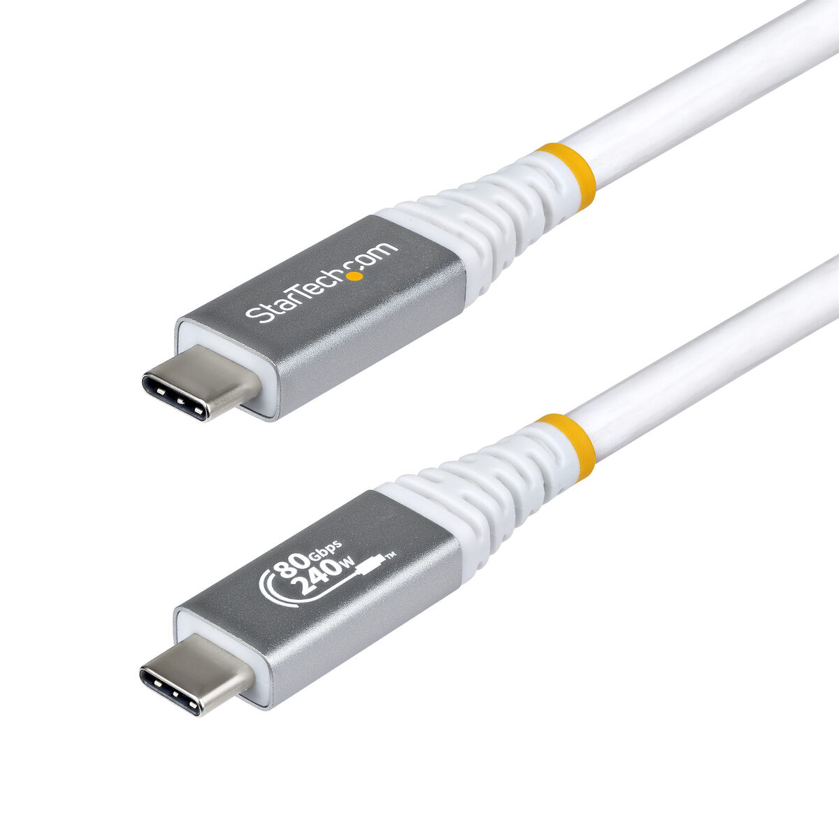 USB Cable Startech CC1M80GUSB4CABLEW White 1 m USB Cable Startech CC1M80GUSB4CABLEW White 1 m