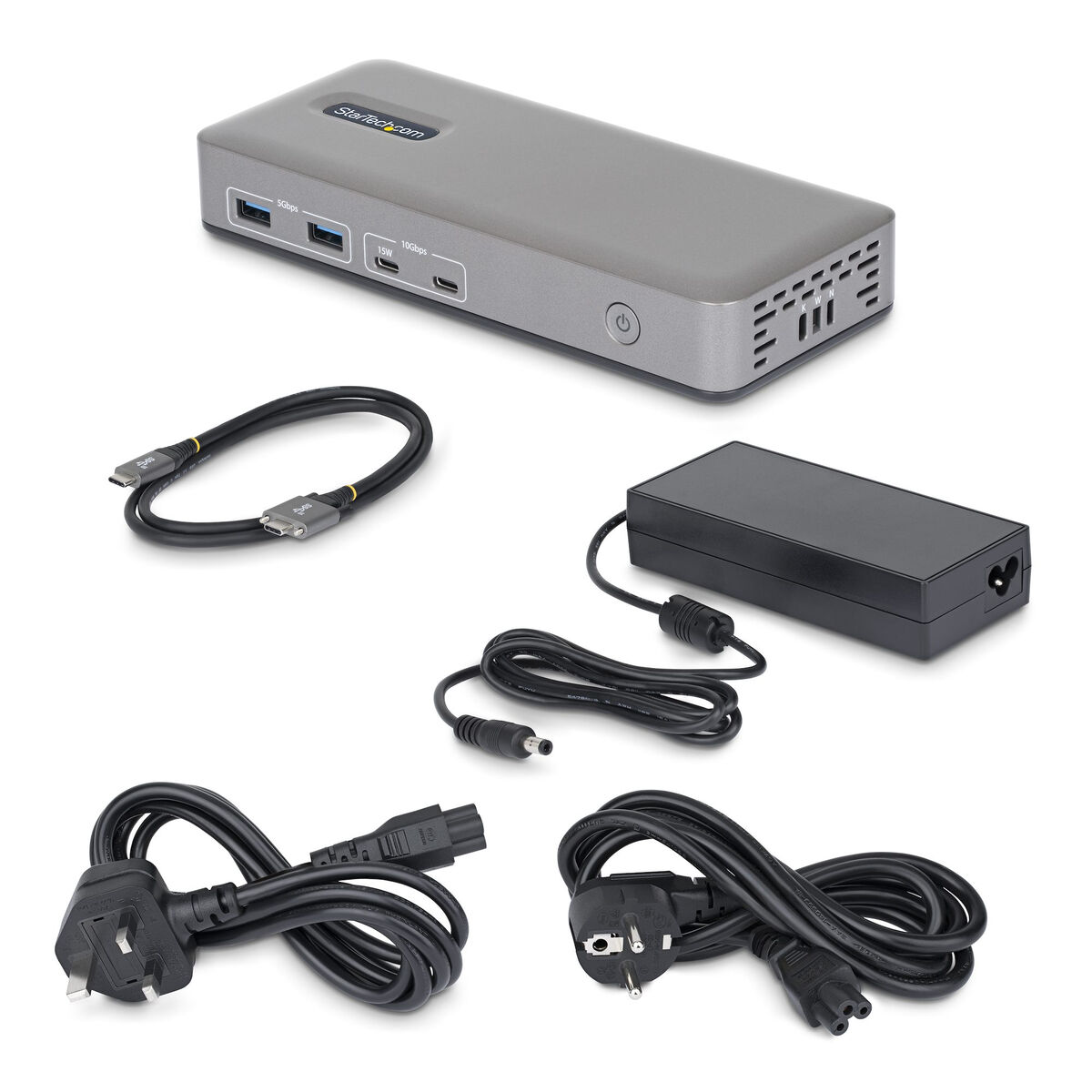 USB Hub Startech 201UE-USBC-DOCK Grey