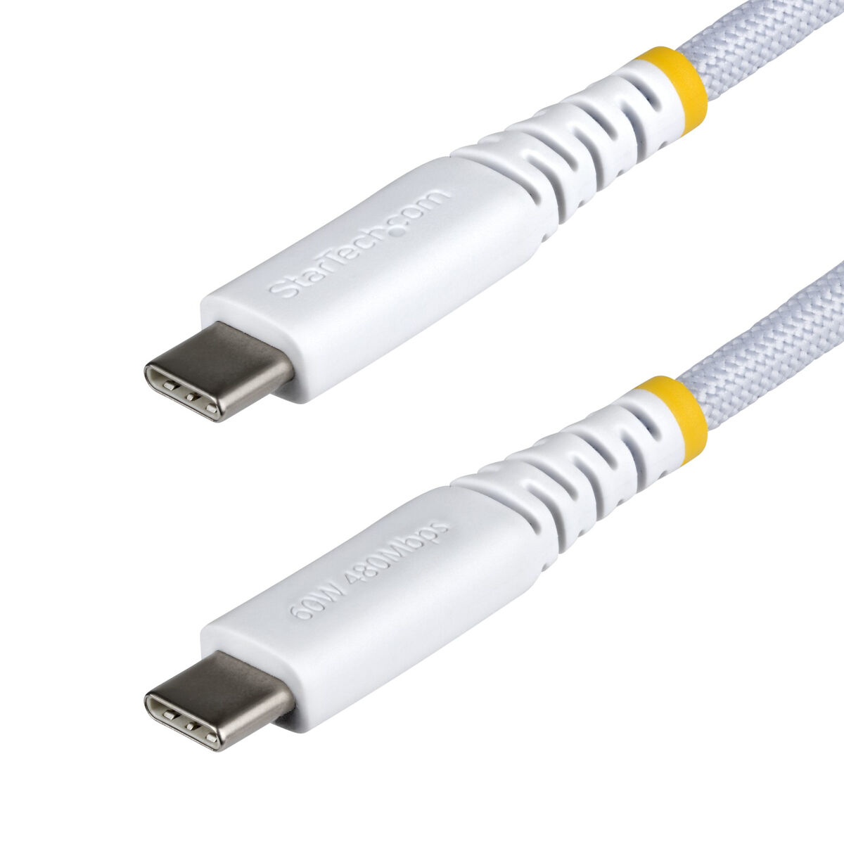 USB Cable Startech USB2CC1MNCBRWH White 1 m USB Cable Startech USB2CC1MNCBRWH White 1 m