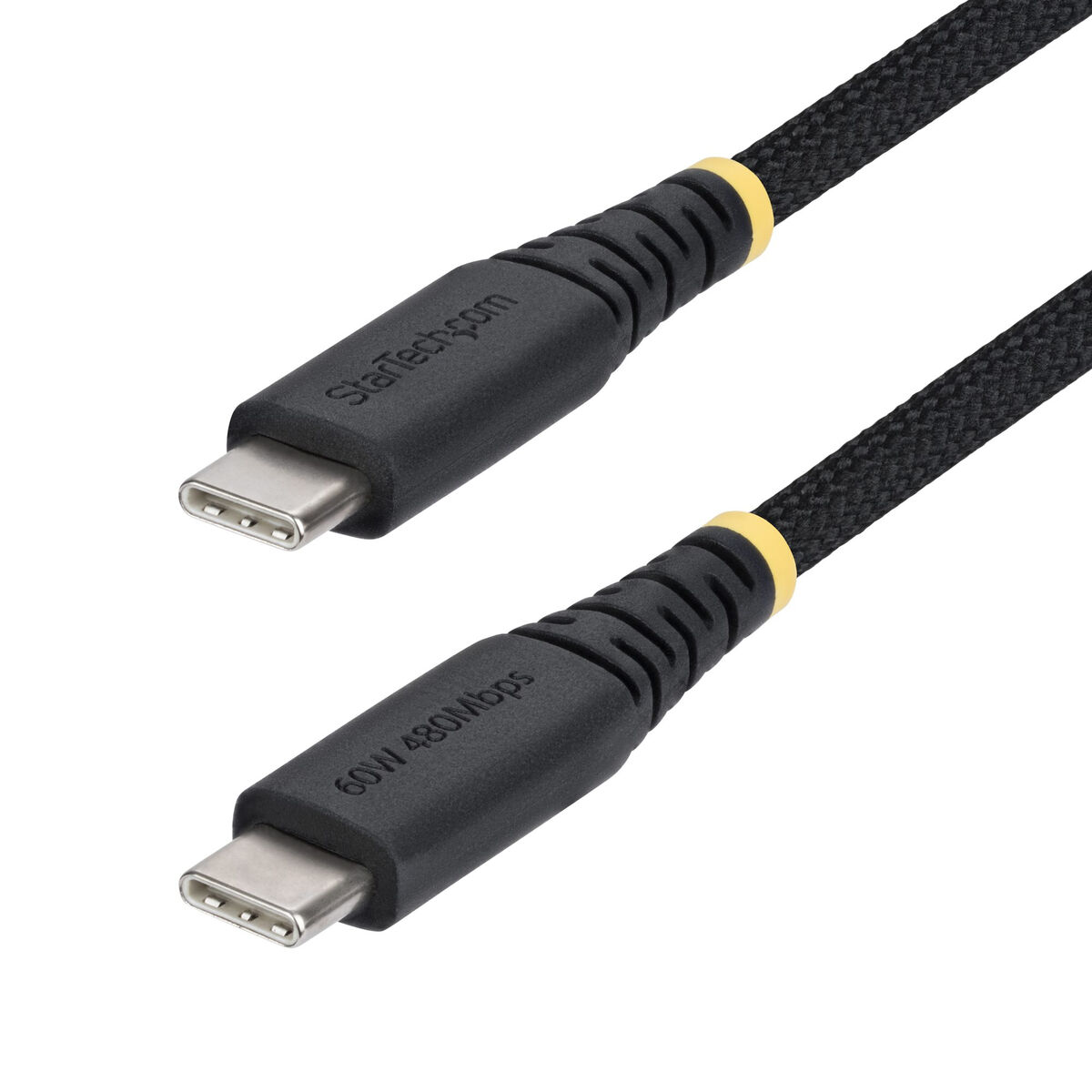 USB Cable Startech USB2CC3MNCBR Black 3 m USB Cable Startech USB2CC3MNCBR Black 3 m