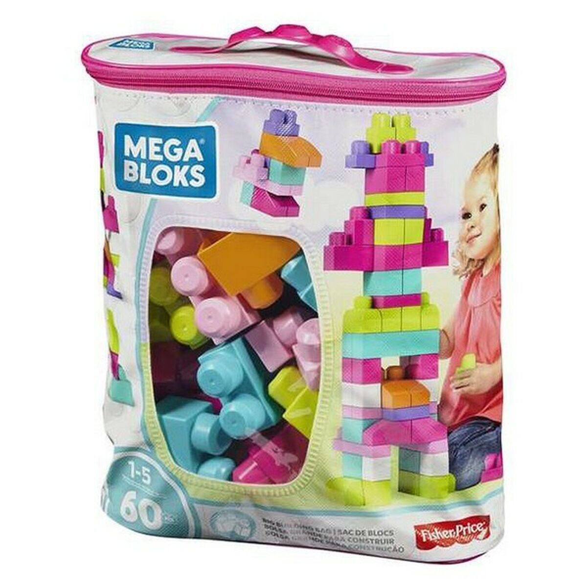 Building Blocks MEGA Mattel DCH54 Pink Building Blocks MEGA Mattel DCH54 Pink