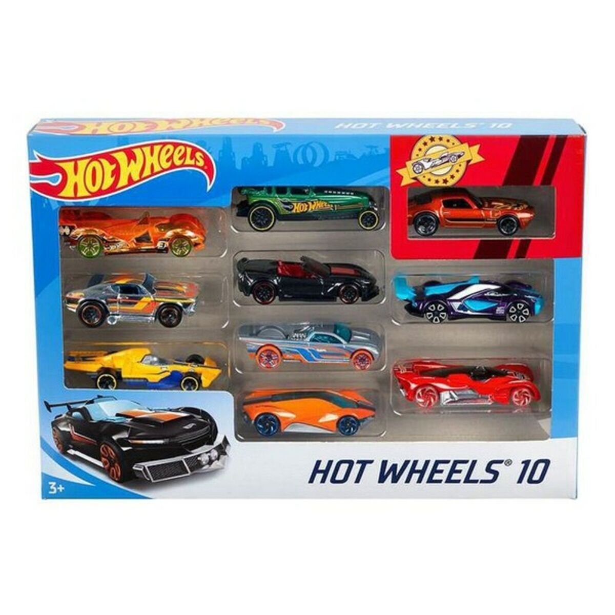 Vehicle Playset Hot Wheels Metal (10 Pcs) Vehicle Playset Hot Wheels Metal (10 Pcs)