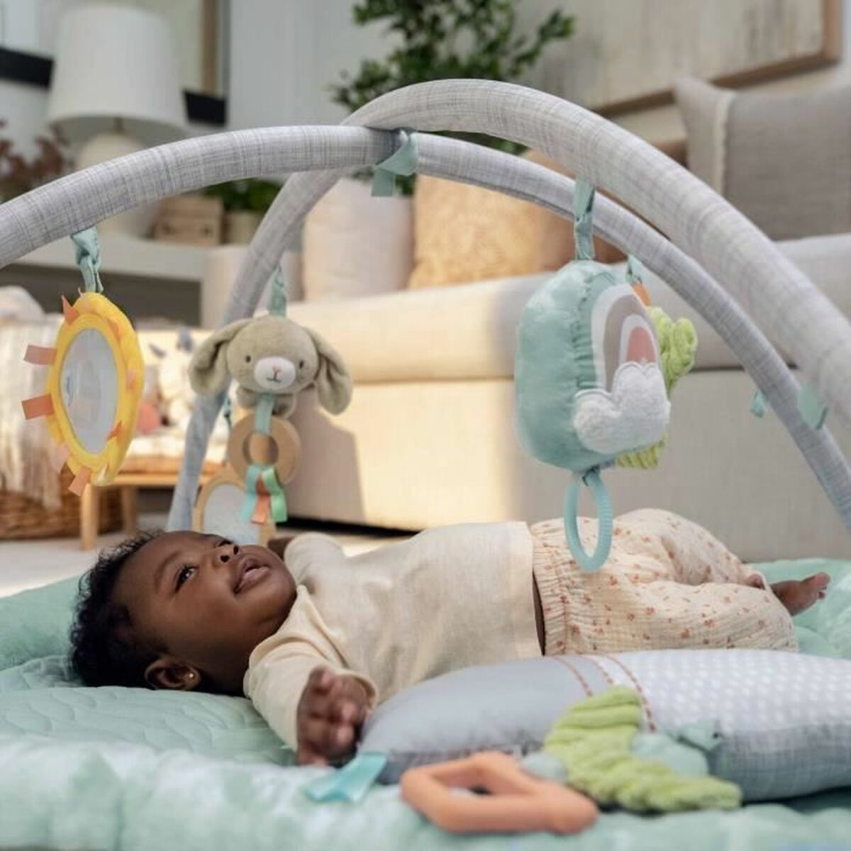 Play mat Ingenuity Cloth Foam 6 Pieces (6 Units)