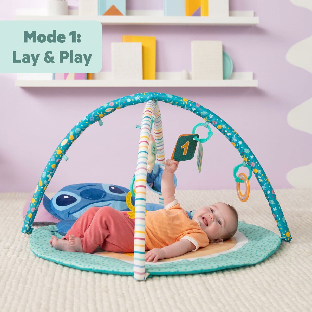 Play mat Stitch 45,5 x 81,2 x 114 cm Multicolour