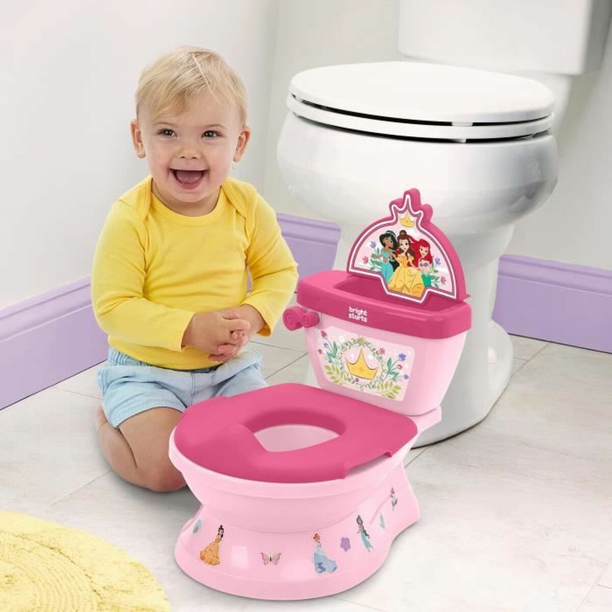 Potty Bright Starts Princess Disney Pink