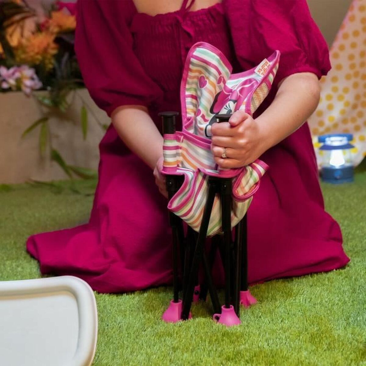 Raiser Disney Pop ‘n Sit Pink Rose