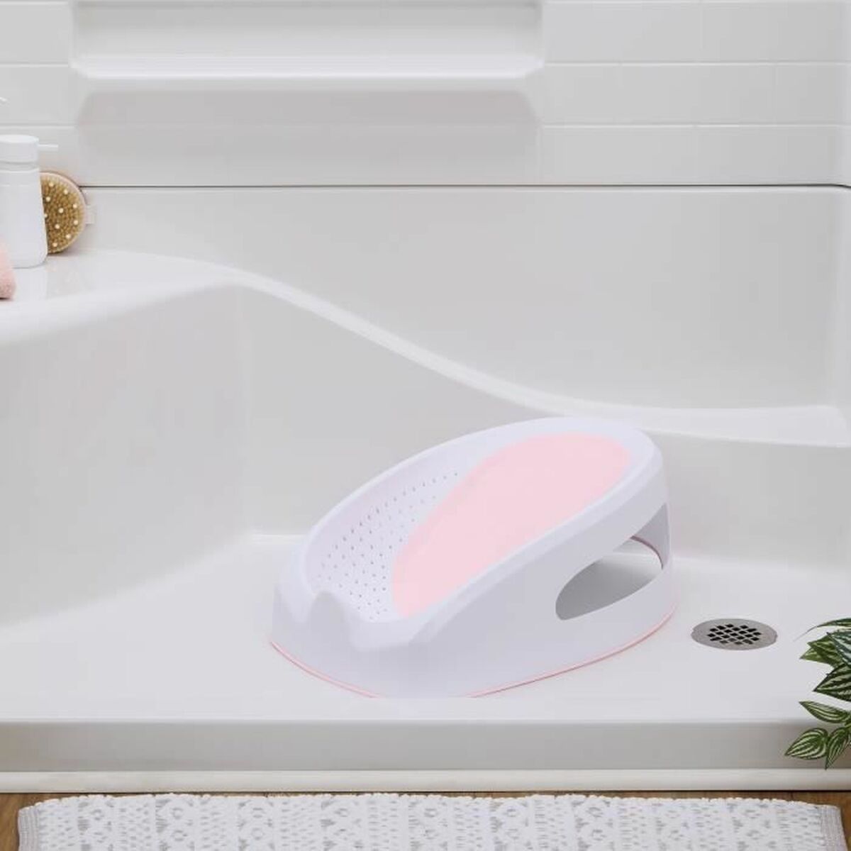 Bathtub seat Ingenuity Pink 21,8 x 34,5 x 56,4 cm TPE