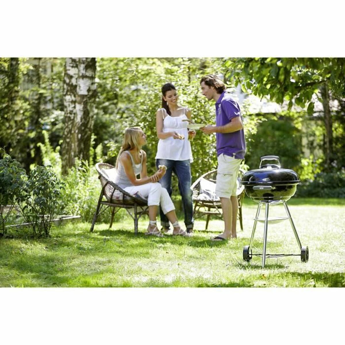 Barbecue Weber Compact  47 cm Enamelled Steel