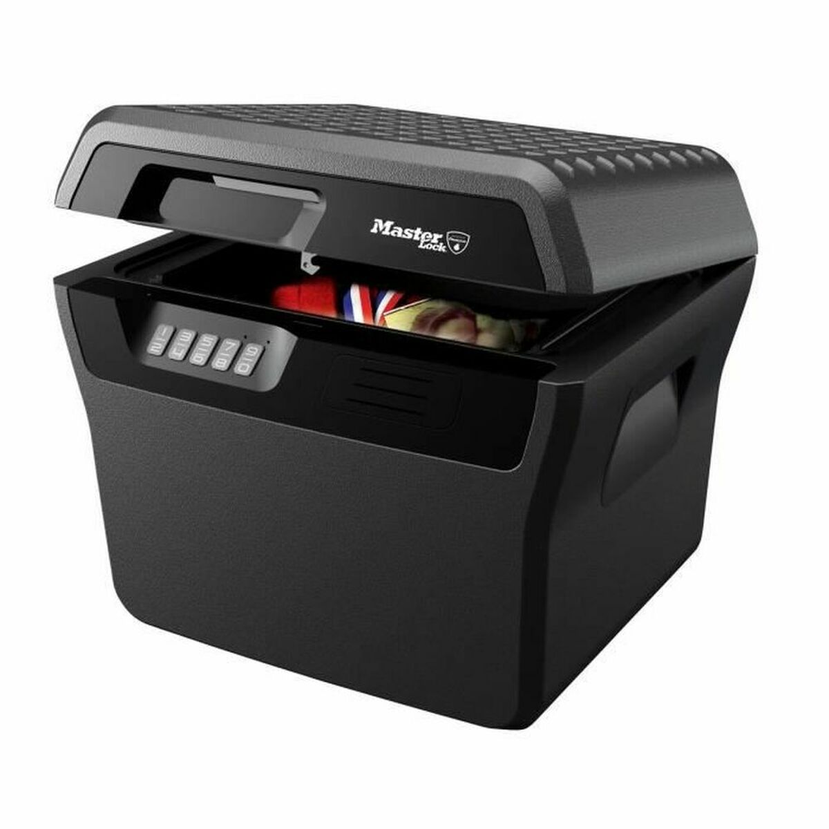 Safe Box with Electronic Lock Master Lock Black 18,5 L Safe Box with Electronic Lock Master Lock Black 18,5 L