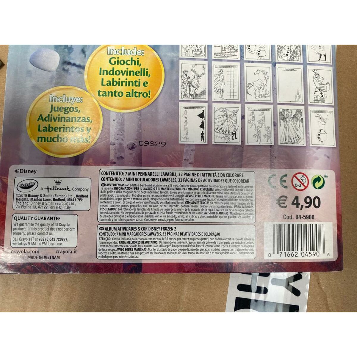 Pictures to colour in Frozen