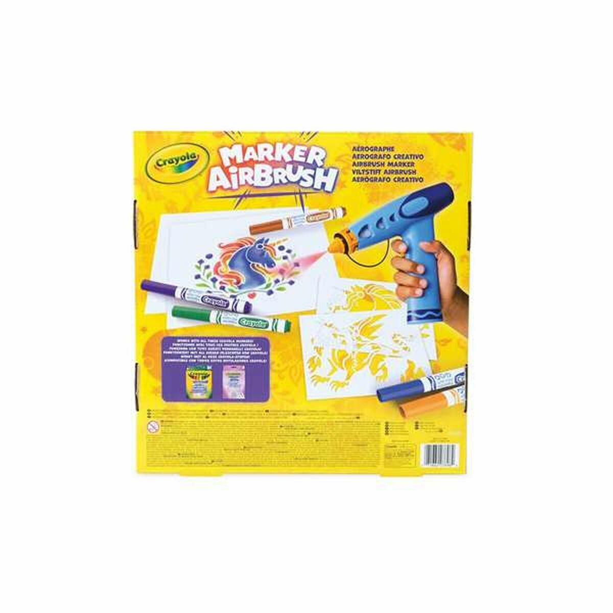 Drawing Set Crayola Marker Airbrush